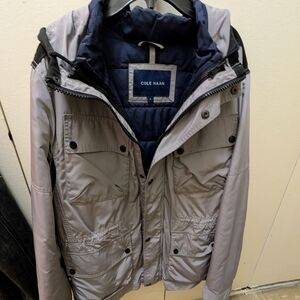 Cole Haan Men's Gray Field Jacket